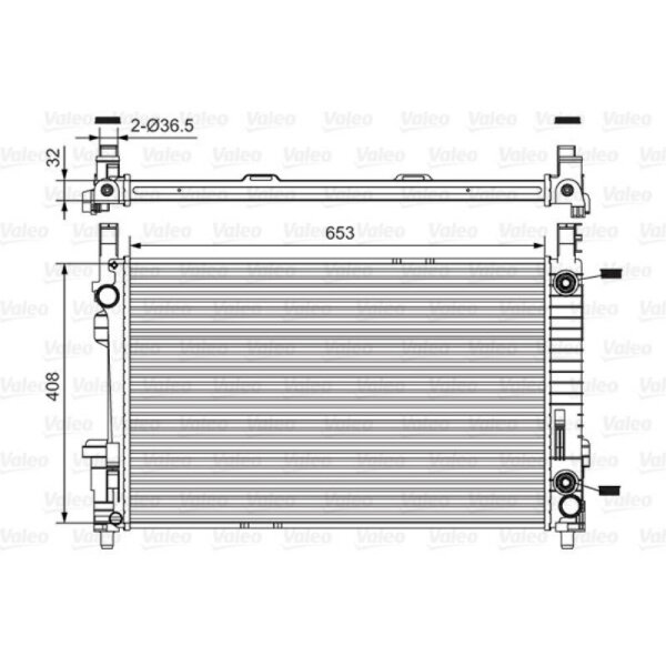 K&uuml;hler Motork&uuml;hlung VALEO 734378