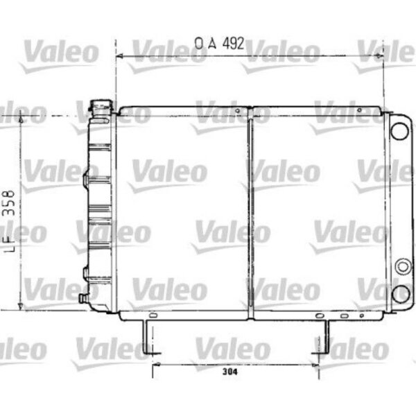 K&uuml;hler Motork&uuml;hlung VALEO 730071