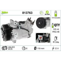 Kompressor Klimaanlage VALEO 813763