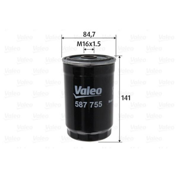 Kraftstofffilter VALEO 587755