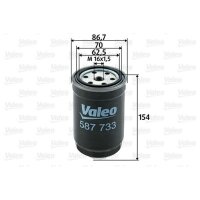 Kraftstofffilter VALEO 587733