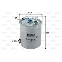 Kraftstofffilter VALEO 587565