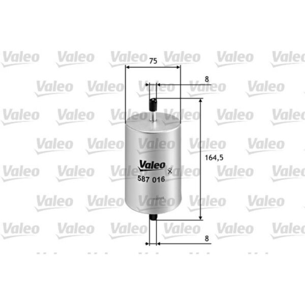 Kraftstofffilter VALEO 587016