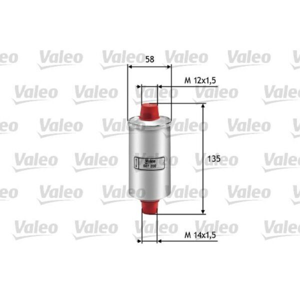 Kraftstofffilter VALEO 587200