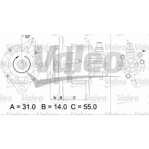 Generator VALEO 437145