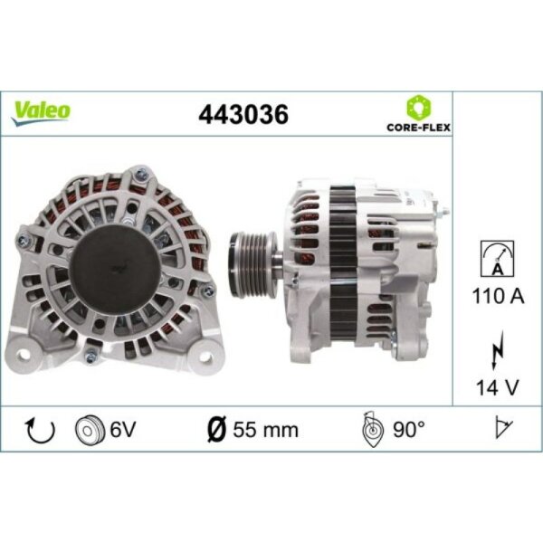 Generator VALEO 443036