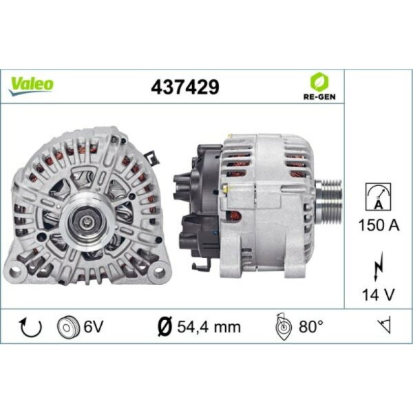 Generator VALEO 437429