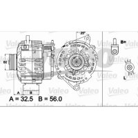 Generator VALEO 437509