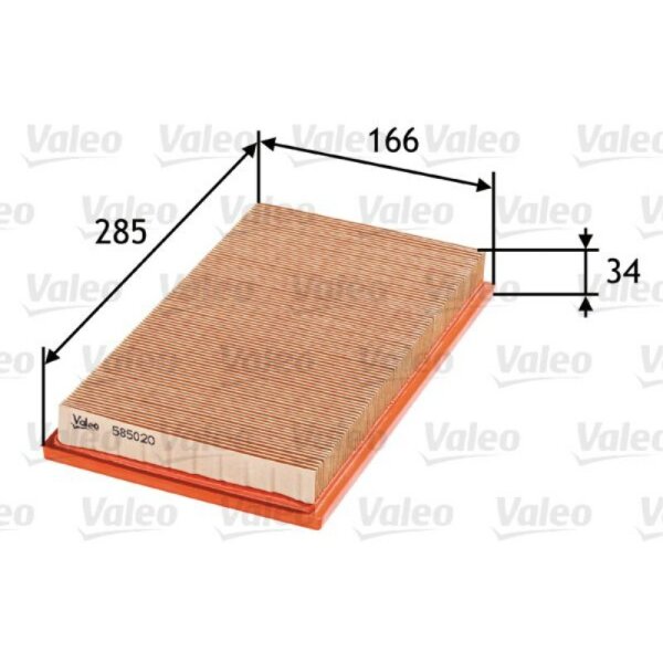 Luftfilter VALEO 585020