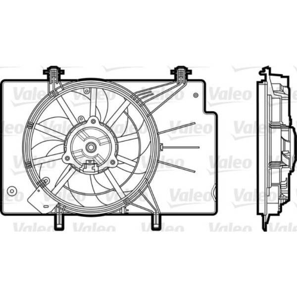 L&uuml;fter Motork&uuml;hlung VALEO 696344