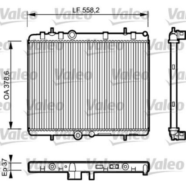 K&uuml;hler Motork&uuml;hlung VALEO 734463