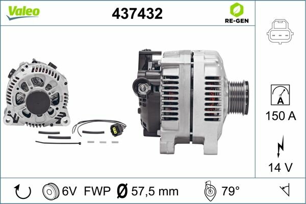 Generator VALEO 437432