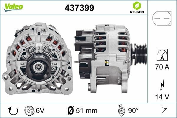 Generator VALEO 437399