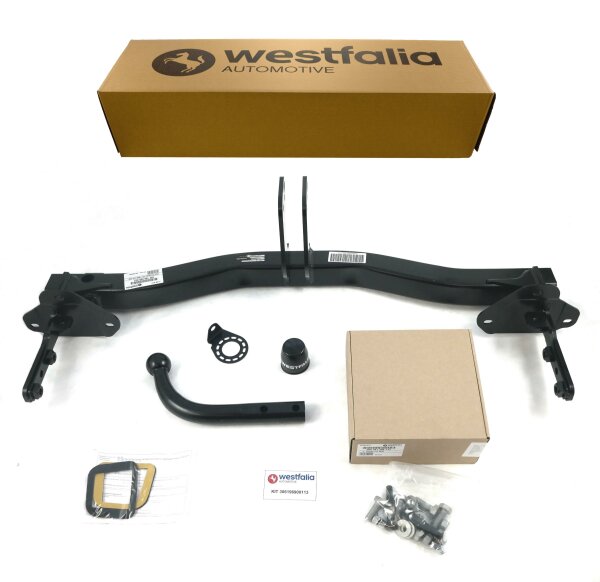 WESTFALIA KIT 306196900113 starre Anh&auml;ngerkupplung + 13 pol. E-Satz f&uuml;r FIAT 500X KI